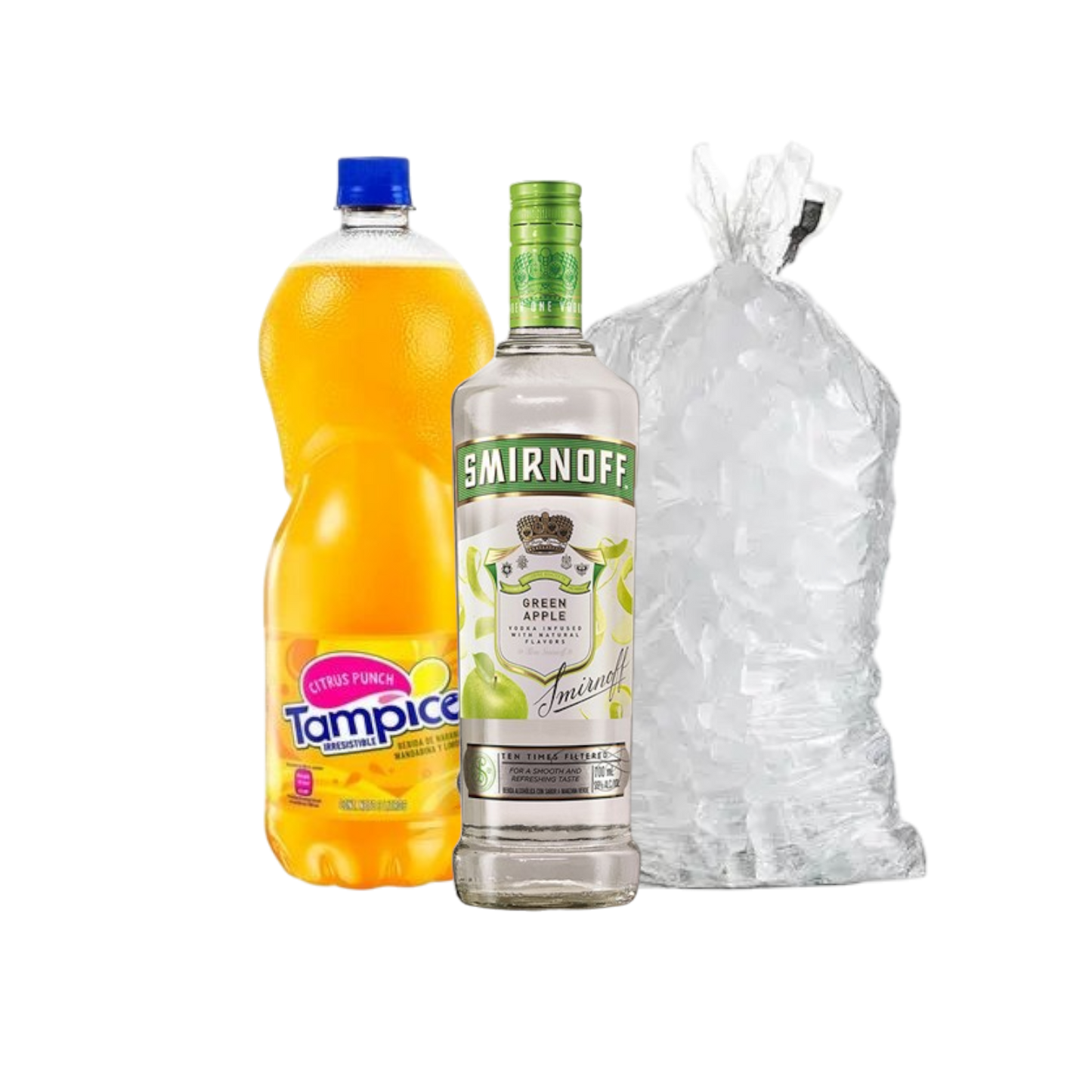 Pack "La Gasolina" - Smirnoff Green Apple