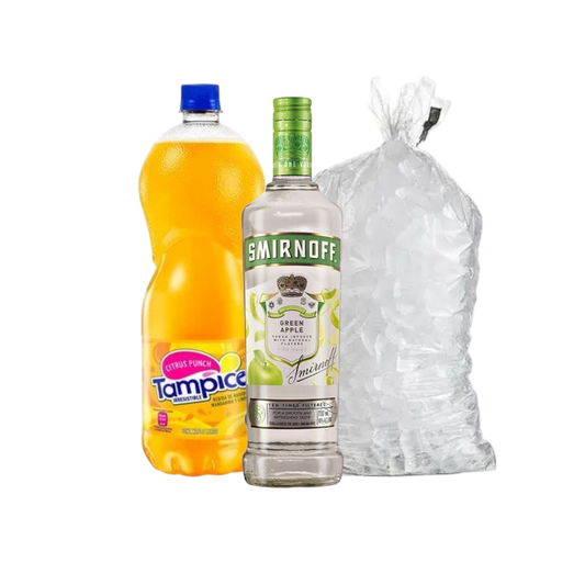 Pack "La Gasolina" - Smirnoff Green Apple