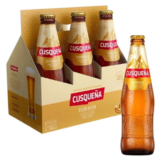 Cerveza Cusqueña Dorada - 6 pack